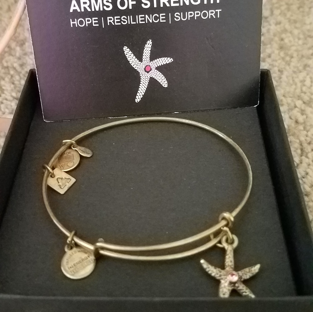 Alex and Ani Star Fish Bracelet